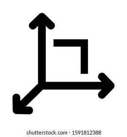 angle icon isolated sign symbol vector illustration - high quality black style vector icons
