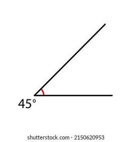 443 Acute angle of 45 degrees Images, Stock Photos & Vectors | Shutterstock