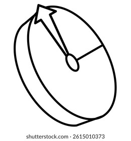 Angle icon represented by Angle symbol Line style.