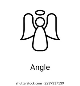 Iconos de ángulo con fondo blanco