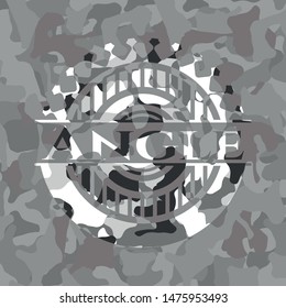 Angle on grey camouflage texture