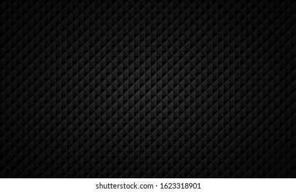 Angle shapes texture Black background. Vector illustration
