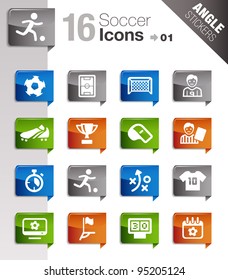 Angle Stickers - Soccer Icons