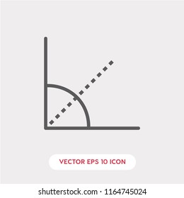 Angle Vector Icon