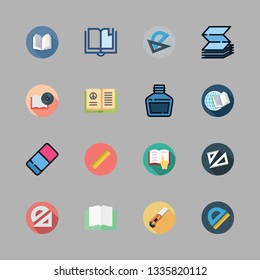 angle vector icon set