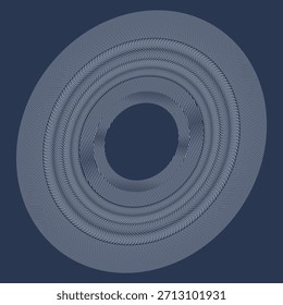 Gráfico de forma de disco cinza angular