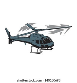 Angled Helicopter