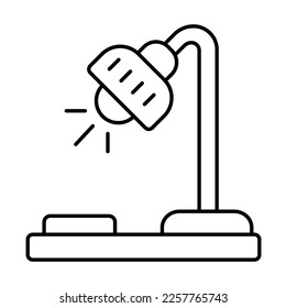 Vektor-Vektorsymbol mit Anglepoise-Funktion, leicht zu ändern oder zu bearbeiten


