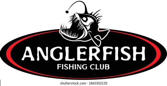 Anglerfish Fishing Logo. Great to use as Your fishing Activity. 