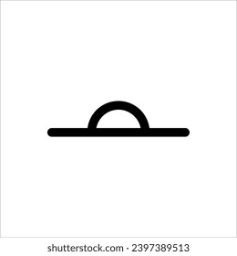 Angles Icon. vector illustration isolated on White Background.