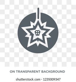 Anglican icon. Trendy flat vector Anglican icon on transparent background from Religion collection. 