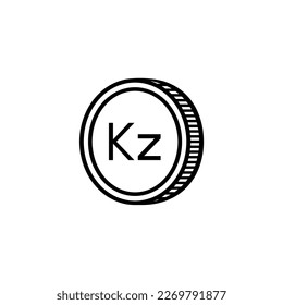 Angola Currency Symbol, Angolan Kwanza Icon, AOA Sign. Vector Illustration