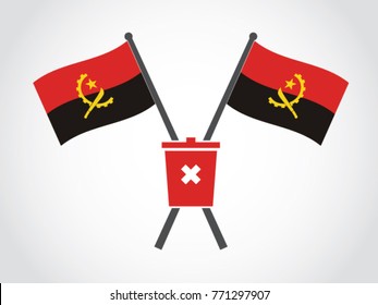 Angola Emblem City Dump