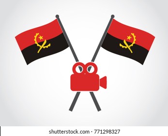 Angola Emblem Video Cmaera