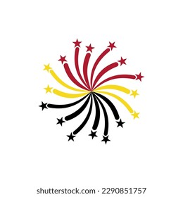Angola flags icon set, Angola independence day icon set vector sign symbol