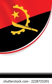 Angola Flyer Design und Angola Flag Design