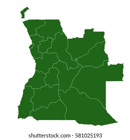 angola green map