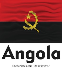 Angola Día de la Independencia 11 de noviembre Día de la Independencia de Angola 11 DE NOVEMBRO - DIA DA INDEPENDÊNCIA NACIONAL Bandera