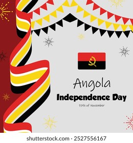 Puesto del Día de la Independencia de Angola, Plantilla del Anuncio.
