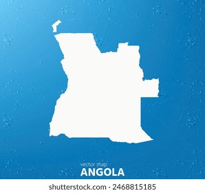 Angola map. Vector map for any needs.