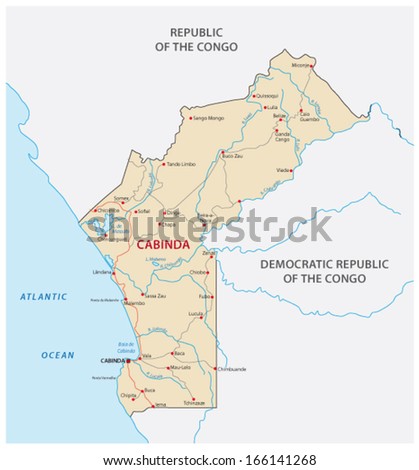 vetor-stock-de-angola-province-cabinda-map-livre-de-direitos