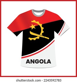 Angola Shirt Design and Flag Shirt Design