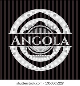 Angola silver emblem or badge