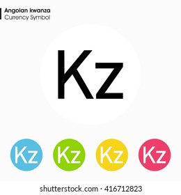 Angolan sign icon.Money symbol. Vector illustration.
