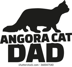 Angora cat dad