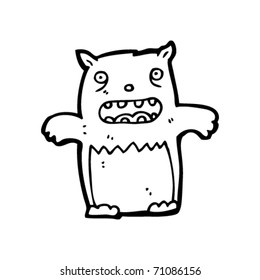 caricatura de animales enojados