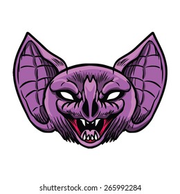 Angry Bat Head