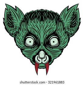 Angry Bat head