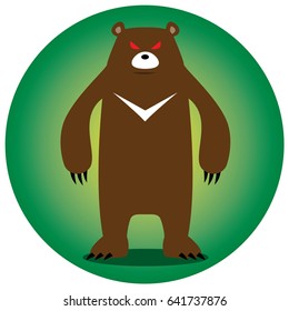 Angry bear 