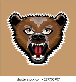 Angry Bear cartoon