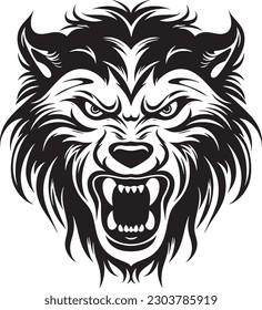angry bear heard tattoo illustration, angry bear heard vector illustration, angry bear head mascot illustration