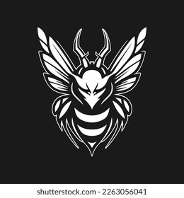 Angry Bee esport logo character