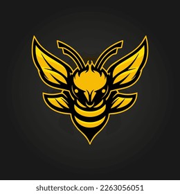 Angry Bee esport logo character