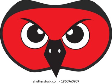 Angry Bird Modern Logo Design