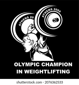 Angry bodybuilder gym wolf lion 
 spartan vector image