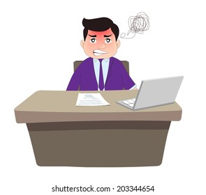 angry boss