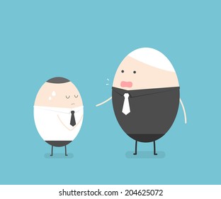 Angry boss