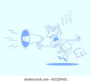 angry boss
