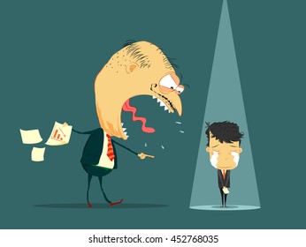 137 Bad supervisor Stock Illustrations, Images & Vectors | Shutterstock