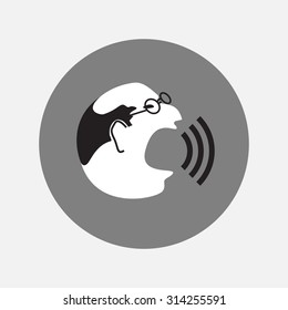 Angry boss icon