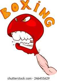 angry boxing gloves