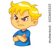 Angry Boy Expression