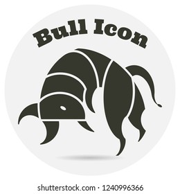 Angry Bull Icon
