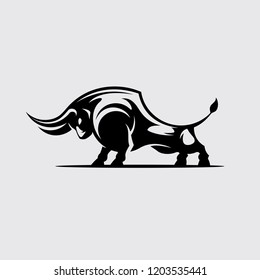 Angry Bull Logo