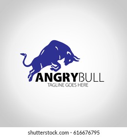 Angry Bull Logo