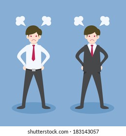 Angry Businessman